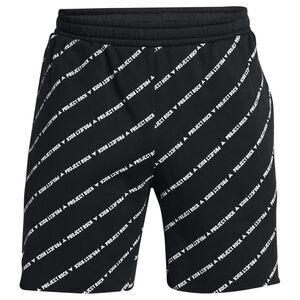 Under Armour Project Rock Shorts Mens Medium Fleece Black BOH MSRP $80‎ The Rock